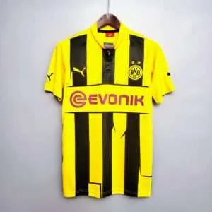 Vue avant du maillot vintage Borussia Dortmund "Ligue des Champions" 2012/2013