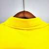 Zoom sur le col du maillot vintage Borussia Dortmund "Ligue des Champions" 2012/2013