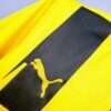 Zoom sur le logo du maillot vintage Borussia Dortmund "Ligue des Champions" 2012/2013
