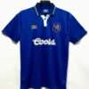 Vue avant du maillot vintage Chelsea Domicile 1995/1997