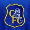 Zoom sur le logo du maillot vintage Chelsea Domicile 1995/1997