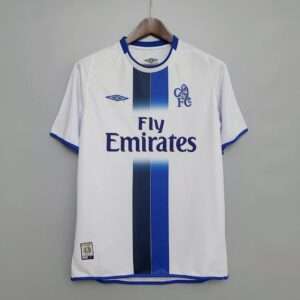 Vue avant du maillot vintage Chelsea Extérieur 2003/2005