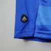 Zoom sur le logo du maillot vintage Chelsea Finale Ligue des Champions 2012