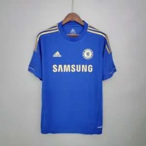 Vue avant du maillot vintage Chelsea Domicile 2012/2013