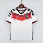 Vue avant du maillot vintage Allemagne Domicile Coupe du Monde 2014