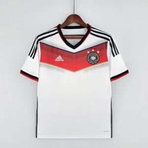 Vue avant du maillot vintage Allemagne Domicile Coupe du Monde 2014