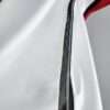 Zoom sur les coutures du maillot vintage Allemagne Domicile Coupe du Monde 2014