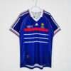 Vue avant du maillot vintage France Finale Coupe du Monde 1998