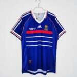 Vue avant du maillot vintage France Finale Coupe du Monde 1998