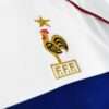 Zoom sur le logo du maillot vintage France Extérieur Coupe du Monde 1998