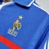 Zoom sur le logo du maillot vintage France Domicile Euro 2000