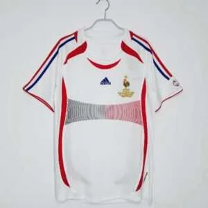 Vue avant du maillot vintage France Finale Coupe du Monde 2006