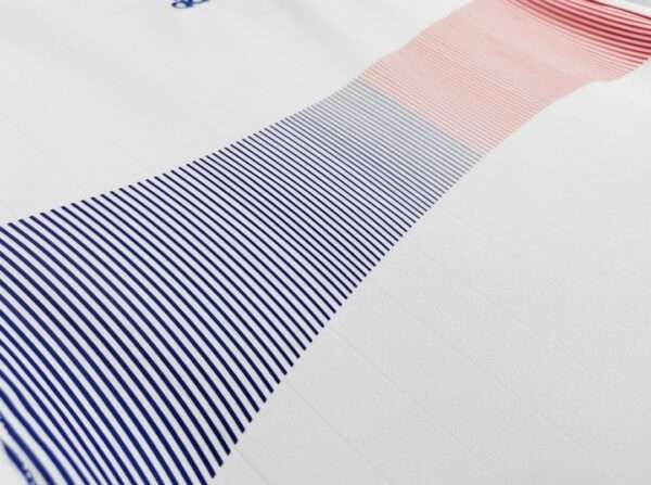 Zoom sur le logo du maillot vintage France Finale Coupe du Monde 2006