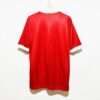 Vue arrière du maillot vintage Liverpool Finale Ligue des Champions 1977
