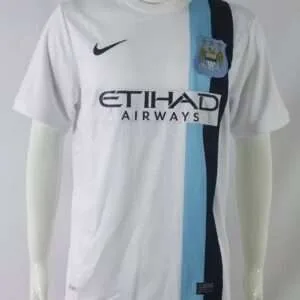 Vue avant du maillot vintage Manchester City "Troisième" 2013/2014