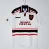 Vue avant du maillot vintage Manchester United Extérieur 1997/1999
