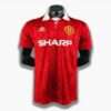 Vue avant du maillot vintage Manchester United Domicile 1992/1994