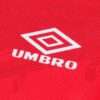 Zoom sur le logo du maillot vintage Manchester United Domicile 1994/1996