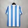 Vue arrière du maillot vintage Argentine Domicile Coupe du Monde 1986