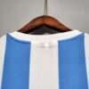 Zoom sur le col du maillot vintage Argentine Domicile Coupe du Monde 1986