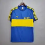 Vue avant du maillot vintage Boca Juniors Domicile 1981/1982