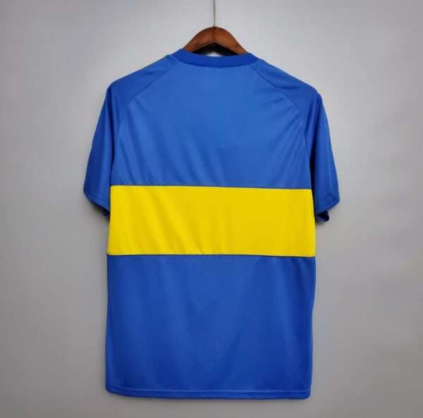 Vue arrière du maillot vintage Boca Juniors Domicile 1981/1982