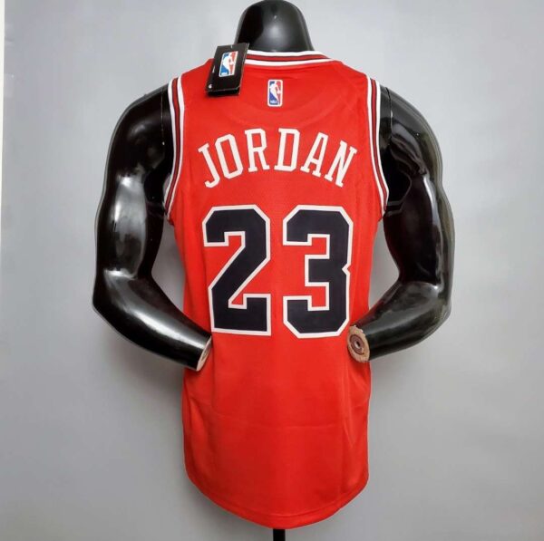 Vue arrière du maillot vintage Chicago Bulls Icon #Jordan 23