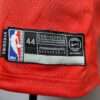 Zoom sur l'étiquette et coutures du maillot vintage Chicago Bulls Icon #Jordan 23