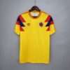 Vue avant du maillot vintage Colombie Extérieur Coupe du Monde 1990