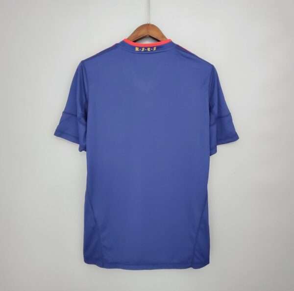 Vue arrière du maillot vintage Espagne Finale Coupe du Monde 2010