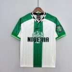Vue avant du maillot vintage Nigeria Extérieur Jeux Olympiques 1996