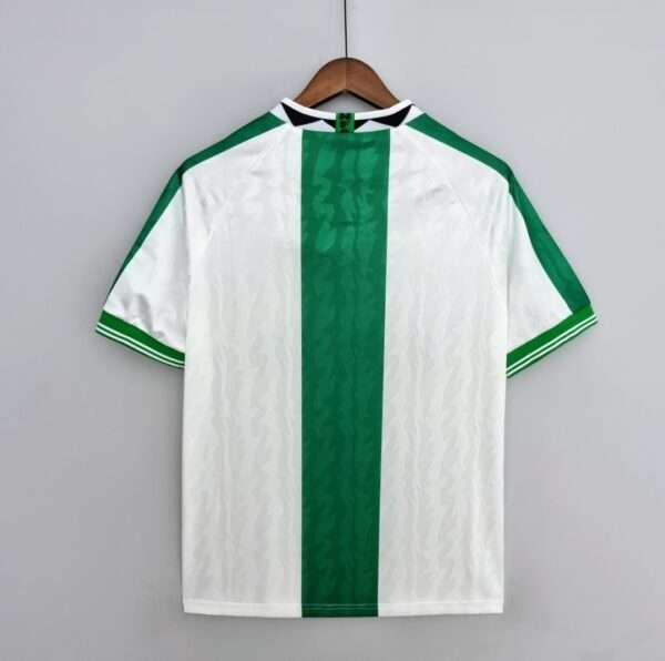 Vue arrière du maillot vintage Nigeria Extérieur Jeux Olympiques 1996