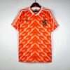 Vue avant du maillot vintage Pays-Bas Domicile 1988