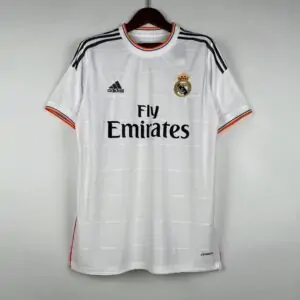 Vue avant du maillot vintage Real Madrid Domicile 2013/2014