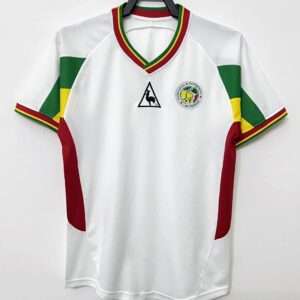 Vue avant du maillot vintage Sénégal Domicile Coupe du Monde 2002