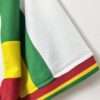 Zoom sur la manche du maillot vintage Sénégal Domicile Coupe du Monde 2002