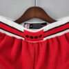 Zoom sur la ceinture et de l'étiquette du maillot vintage Chicago Bulls Extérieur Icon