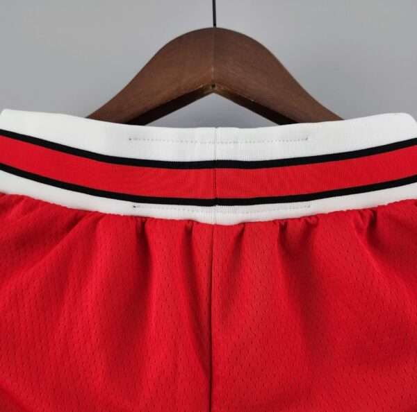 Zoom sur la ceinture du maillot vintage Chicago Bulls Extérieur Icon