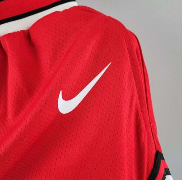 Zoom sur le logo du maillot vintage Chicago Bulls Extérieur Icon