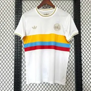 Vue arrière du maillot vintage Colombie "Centenaire"