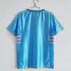 Zoom arrière du maillot vintage Olympique de Marseille Extérieur "Centenaire" 1998/1999