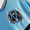 Zoom sur le logo du maillot vintage Olympique de Marseille Extérieur "Centenaire" 1998/1999