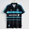 Vue avant du maillot vintage Olympique de Marseille "Troisième" 1999/2000