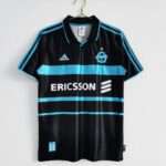 Vue avant du maillot vintage Olympique de Marseille "Troisième" 1999/2000